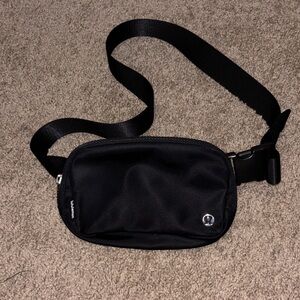 Lululemon Athletica Black Belt Bag